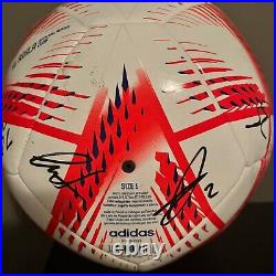TEAM CANADA Signed Autographed 2022 World Cup Soccer Ball (Davies, David + more)