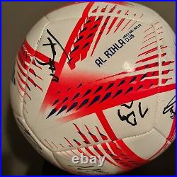 TEAM CANADA Signed Autographed 2022 World Cup Soccer Ball (Davies, David + more)