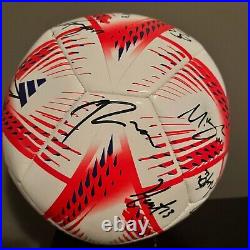 TEAM CANADA Signed Autographed 2022 World Cup Soccer Ball (Davies, David + more)
