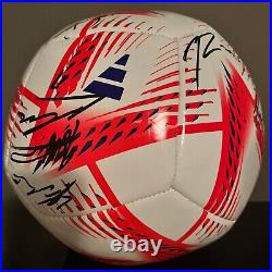 TEAM CANADA Signed Autographed 2022 World Cup Soccer Ball (Davies, David + more)