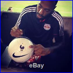 Thierry Henry Signed Ball France Arsenal Barcelona World Cup New York Red Bulls