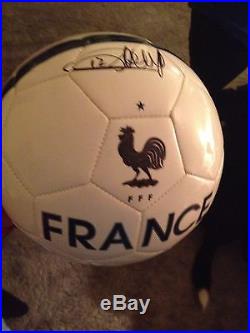 Thierry Henry Signed Ball France Arsenal Barcelona World Cup New York Red Bulls