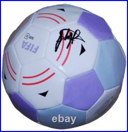 TRINITY RODMAN signed (WASHINGTON SPIRIT) USWNT soccer ball BECKETT BAS BQ83828
