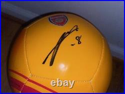 Takehiro Tomiyasu Signed Arsenal Fc Logo Full Size Soccer Ball Coa Japan