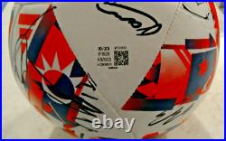 Team Signed New England Revolution Mu Soccer Ball 2024 Cert. Of Authenticity