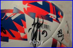 Team Signed New England Revolution Mu Soccer Ball 2024 Cert. Of Authenticity