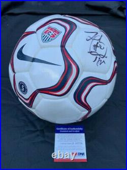 Team USA Nike Landon Donovan Autographed Soccer Ball Size 5 Psadna P95754