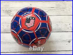 Team USA U. S. A Signed Soccer Ball Pulisic Dempsey Howard Bradley Autoraphed a