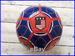 Team USA U. S. A Signed Soccer Ball Pulisic Dempsey Howard Bradley Autoraphed a