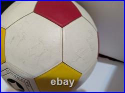 Teofilo Cubillas 1983 Signed Autograph NASL/Ft Laud Strikers Soccer Ball+20Sigs