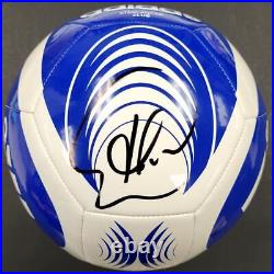 Thiago Silva signed Chelsea Adidas Soccer Ball size 5 Brazil (A) Beckett BAS