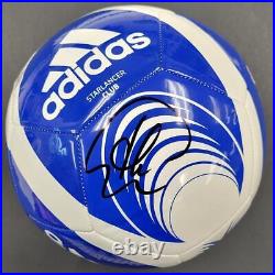 Thiago Silva signed Chelsea Adidas Soccer Ball size 5 Brazil (B) BAS Holo