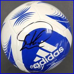 Thiago Silva signed Chelsea Adidas Soccer Ball size 5 Brazil (C) BAS Holo