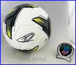 Thibaut Courtois Signed Soccer Ball Real Madrid Beckett BAS 2 COA