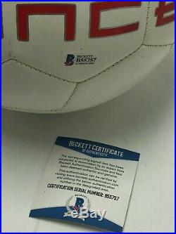 Thierry Henry Signed Nike'France' Soccer Ball Beckett BAS B55757