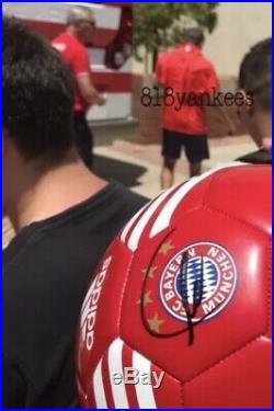 Thomas Muller Signed Bayern Munich Soccer Ball With Exact Proof