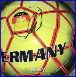 Thomas Muller Signed Germany Soccer Ball With Exact Proof