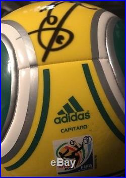 Tim Cahill Signed Soccer Ball 2010 World Cup Australia Socceroos Football Adidas
