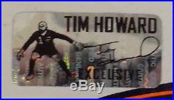 Tim Howard Clint Dempsey Signed Authentic 2014 WC Soccer Ball Steiner+SI