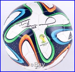 Tim Howard Signed Adidas 2014 World Cup Soccer Ball JSA Hologram & Howard Holog