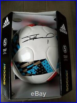 Tim Howard Signed / Autographed MLS Match Ball Replica Size 5 with Proof Photo