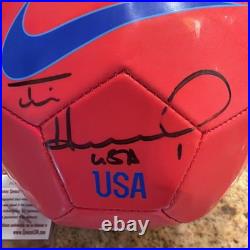 Tim Howard Signed USA Nike USA Full Size Soccer Ball JSA COA TH Exclusive