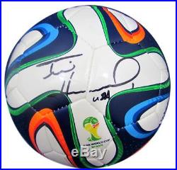 Tim Howard Team USA Autographed/Signed Soccer Ball JSA 136446