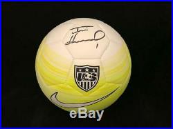 Tim Howard Team USA Signed Autographed Soccer Ball Nike Jsa Coa