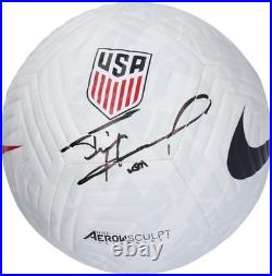 Tim Howard USMNT Autographed Logo Nike Soccer Ball