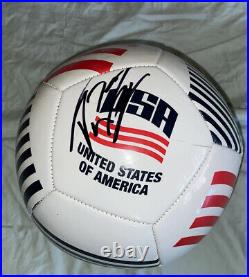 Tim Weah Signed USA Soccer Ball