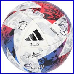 Toronto FC Signed Match-Used Soccer Ball 2023 MLS Season with17 Autos AE47222