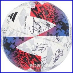 Toronto FC Signed Match-Used Soccer Ball 2023 MLS Season with17 Autos AE47222