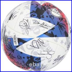 Toronto FC Signed Match-Used Soccer Ball 2023 MLS Season with17 Autos AE47222