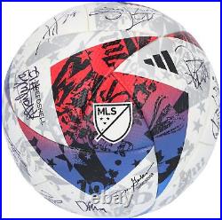 Toronto FC Signed Match-Used Soccer Ball 2023 MLS Season with17 Autos AE47223