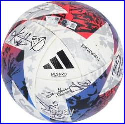 Toronto FC Signed Match-Used Soccer Ball 2023 MLS Season with17 Autos AE47223