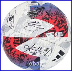 Toronto FC Signed Match-Used Soccer Ball 2023 MLS Season with17 Autos AE47223