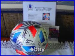 Toronto FC Signed Match-Used Soccer Ball from the 2021 with 33 Autos-BAS & JSA