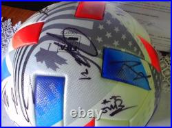 Toronto FC Signed Match-Used Soccer Ball from the 2021 with 33 Autos-BAS & JSA