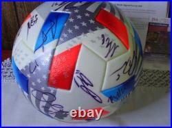 Toronto FC Signed Match-Used Soccer Ball from the 2021 with 33 Autos-BAS & JSA