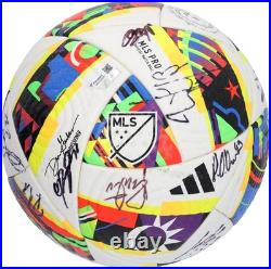 Toronto FC Signed Match-Used Soccer Ball from the 2024 MLS Season with 18 Autos