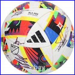 Toronto FC Signed Match-Used Soccer Ball from the 2024 MLS Season with 18 Autos