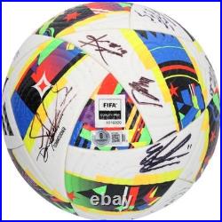 Toronto FC Signed Match-Used Soccer Ball from the 2024 MLS Season with 18 Autos