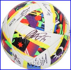 Toronto FC Signed Match-Used Soccer Ball from the 2024 MLS Season with 18 Autos