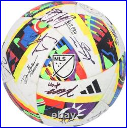 Toronto FC Signed Match-Used Soccer Ball from the 2024 MLS Season with 21 Autos