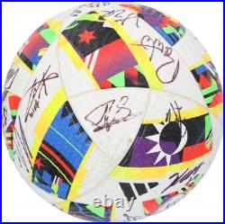 Toronto FC Signed Match-Used Soccer Ball from the 2024 MLS Season with 21 Autos