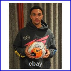 Trent Alexander-Arnold Signed 2019-20 Premier League Football. Damaged B