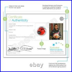 Trent Alexander-Arnold Signed 2019-20 Premier League Football. Damaged B