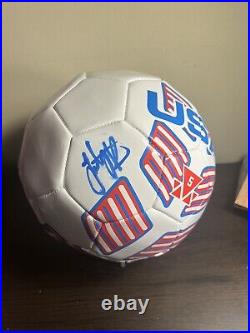 Trinity Rodman Signed Autographed Team USA Soccer ball