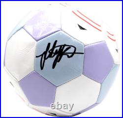 Trinity Rodman Signed Soccer Ball USWNT Washington Spirit withBeckett COA BQ83822