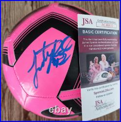 Trinity Rodman Signed Soccer Ball w JSA COA #AC40832 USA USWNT Washington Spirit